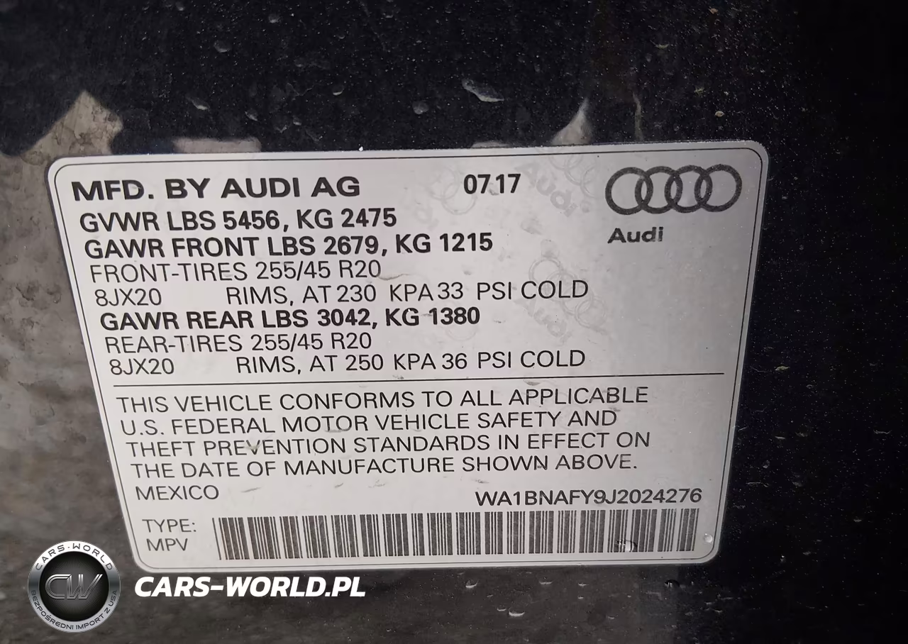 2018 Audi Q5 2.0T Premium VIN:WA1BNAFY9J2024276 - 9