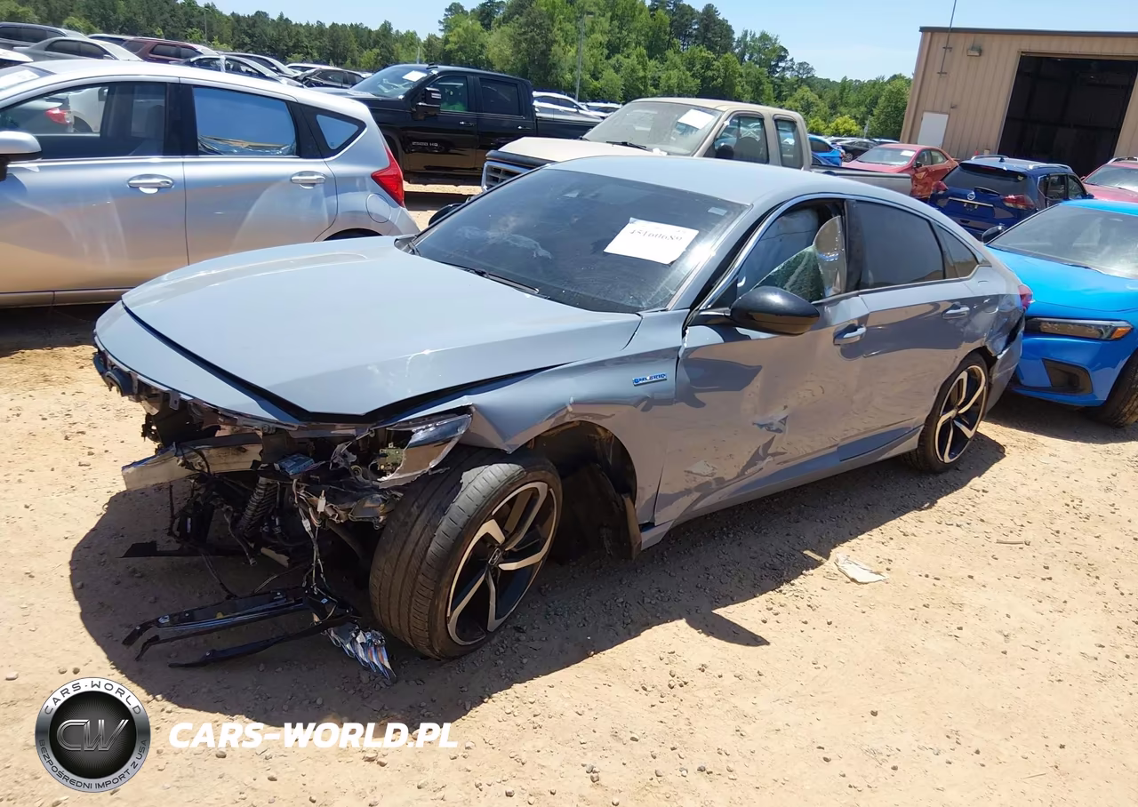 2022 Honda Accord Hybrid Sport VIN:1HGCV3F20NA039635 - 2
