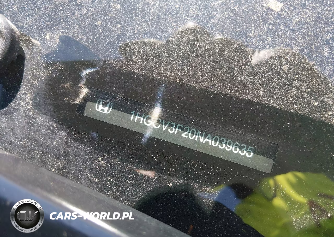 2022 Honda Accord Hybrid Sport VIN:1HGCV3F20NA039635 - 9