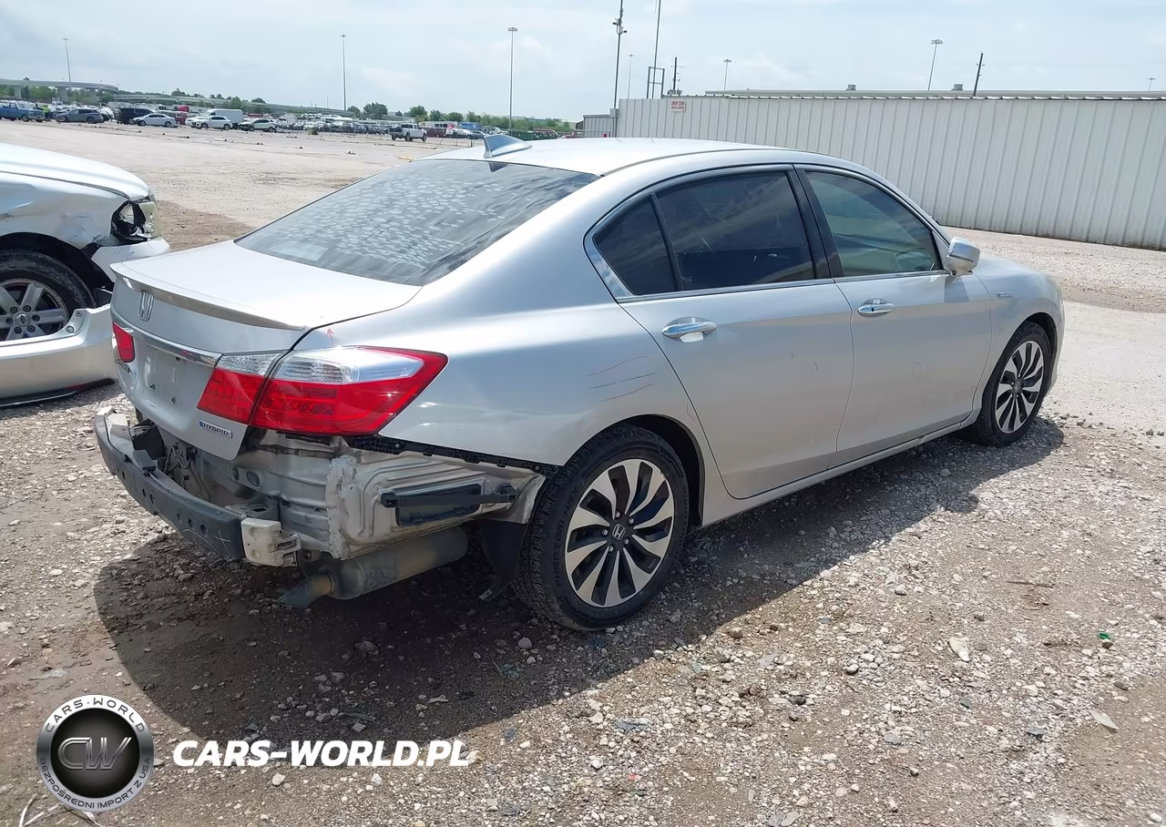 2014 Honda Accord Hybrid Ex-L VIN:1HGCR6F55EA003830 - 4