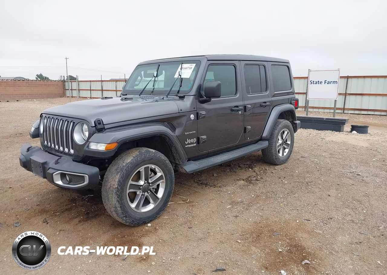 2020 Jeep Wrangler Unlimited Sahara 4X4 VIN:1C4HJXEN1LW180460 - 2