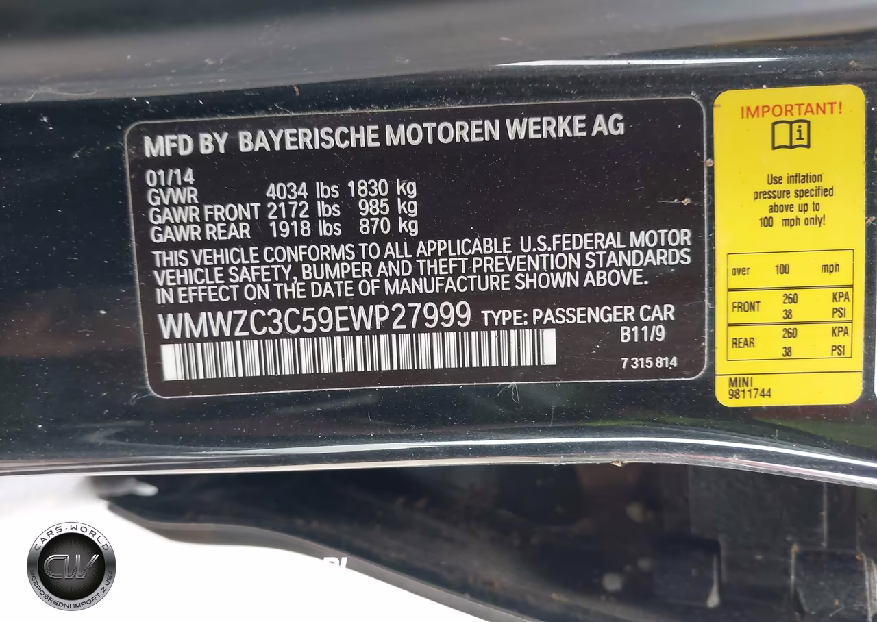 2014 Mini Countryman Cooper S VIN:WMWZC3C59EWP27999 - 9