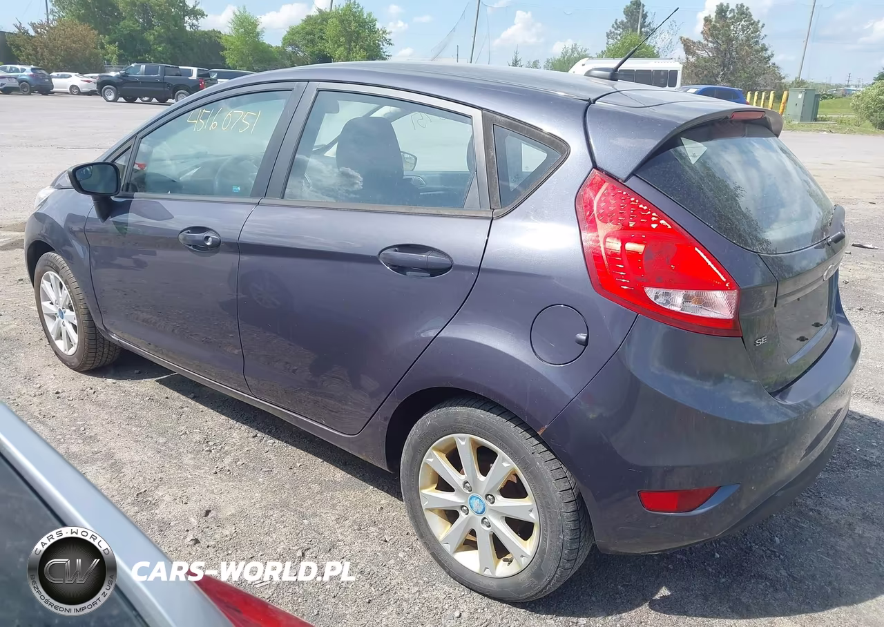 2013 Ford Fiesta Se VIN:3FADP4EJ3DM173834 - 3