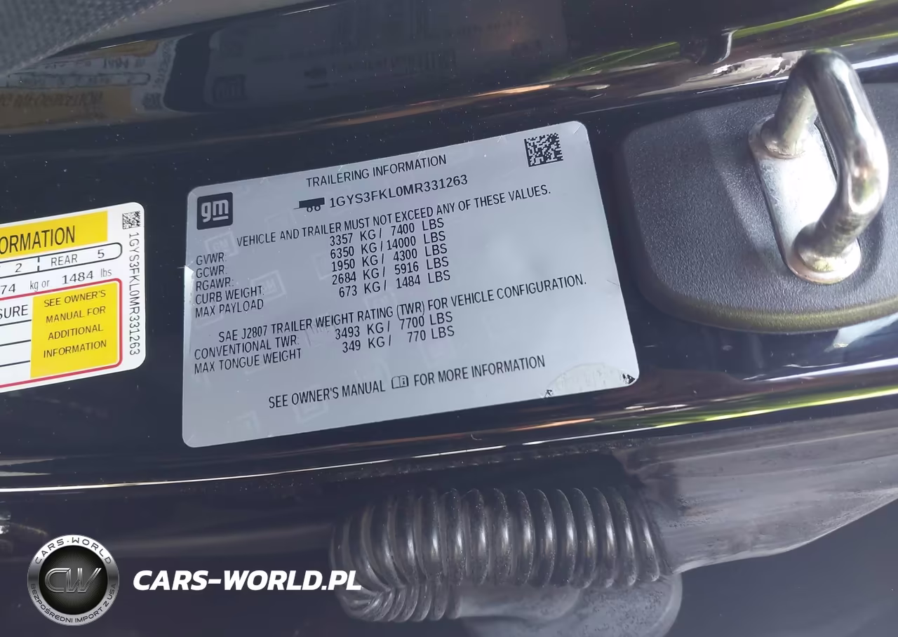2021 Cadillac Escalade 2Wd Sport VIN:1GYS3FKL0MR331263 - 9