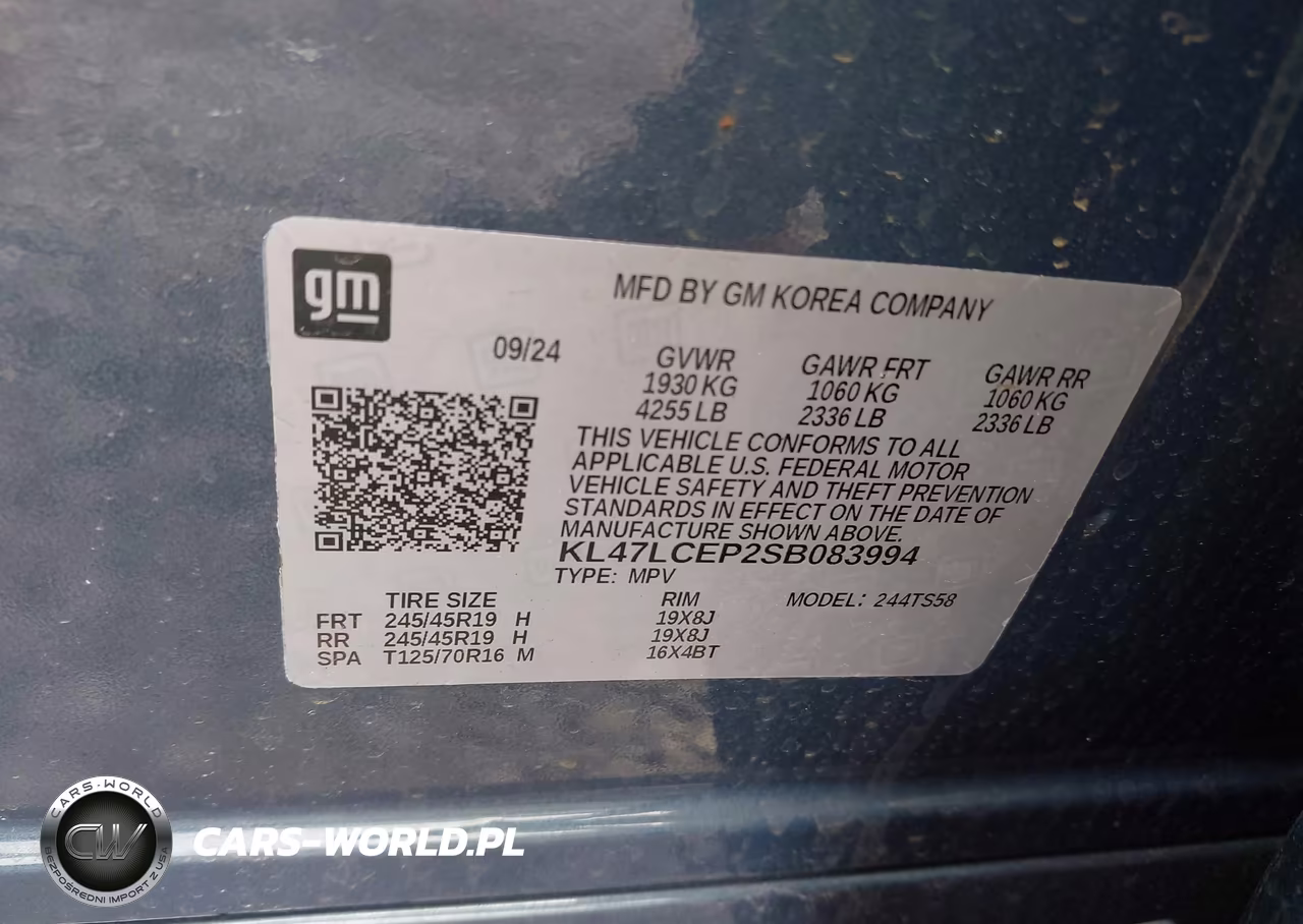 2025 Buick Envista Avenir Fwd VIN:KL47LCEP2SB083994 - 9