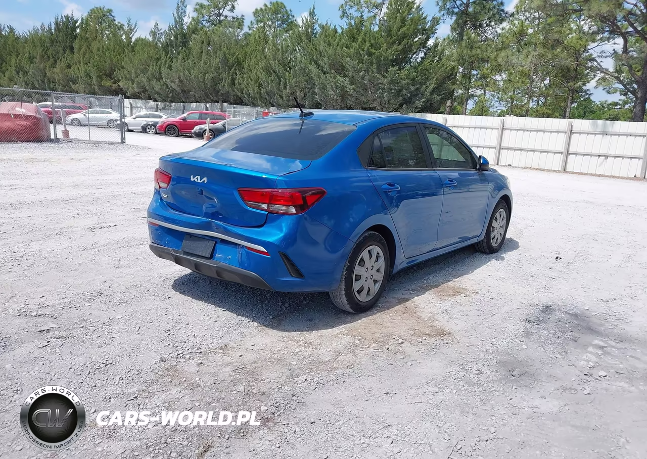 2023 Kia Rio S VIN:3KPA24AD6PE573039 - 4