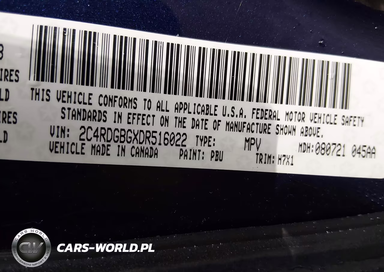 2013 Dodge Grand Caravan Se VIN:2C4RDGBGXDR516022 - 9