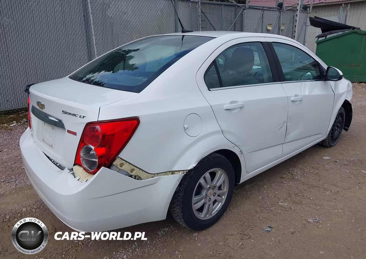2012 Chevrolet Sonic 2Lt VIN:1G1JC5SB9C4186800 - 4