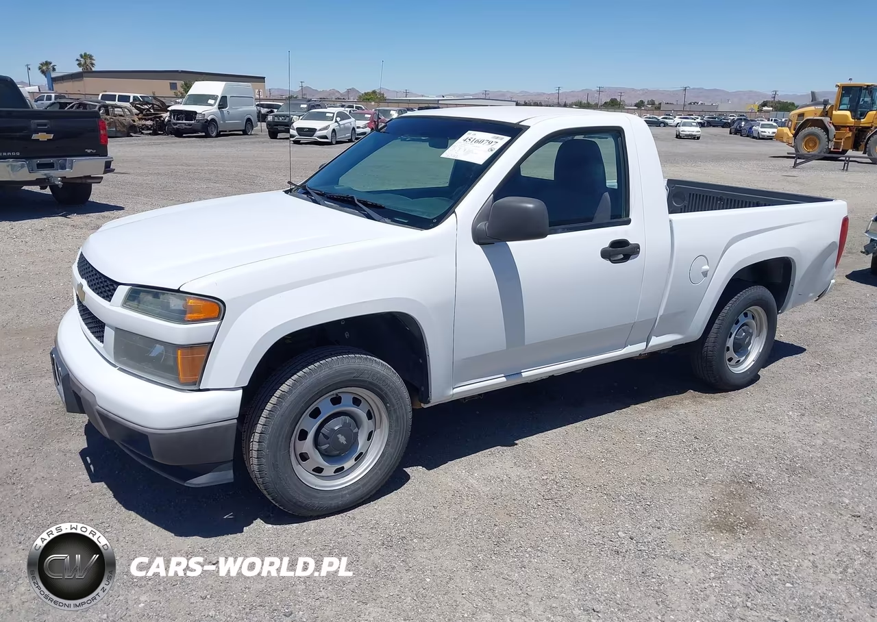 2012 Chevrolet Colorado Work Truck VIN:1GCCSBF99C8143169 - 2