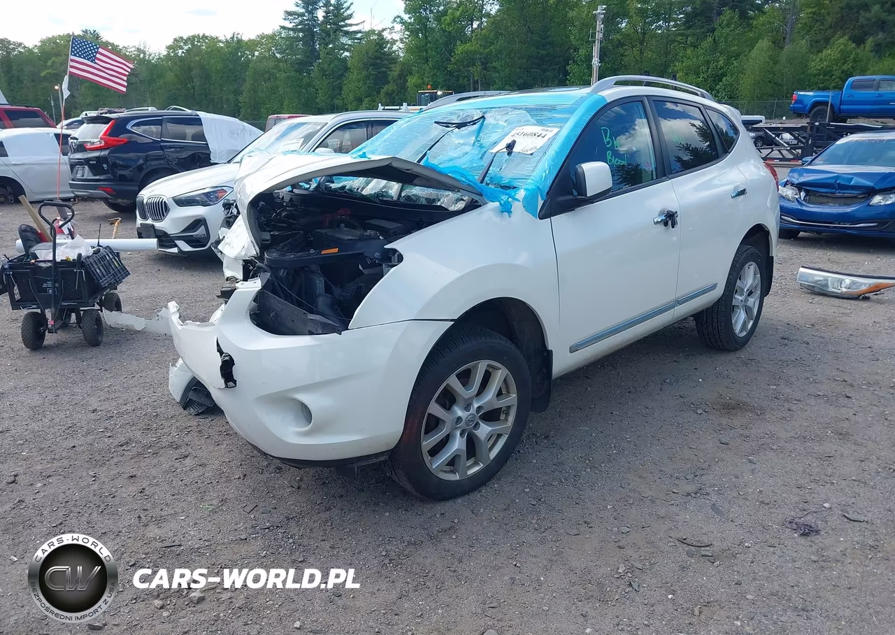 2011 Nissan Rogue Sv VIN:JN8AS5MV5BW303362 - 2