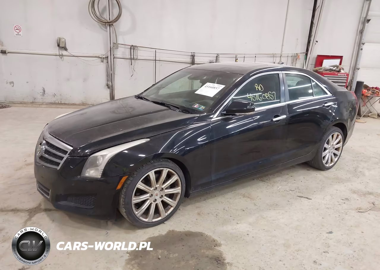 2014 Cadillac Ats Luxury VIN:1G6AH5SX3E0186714 - 2