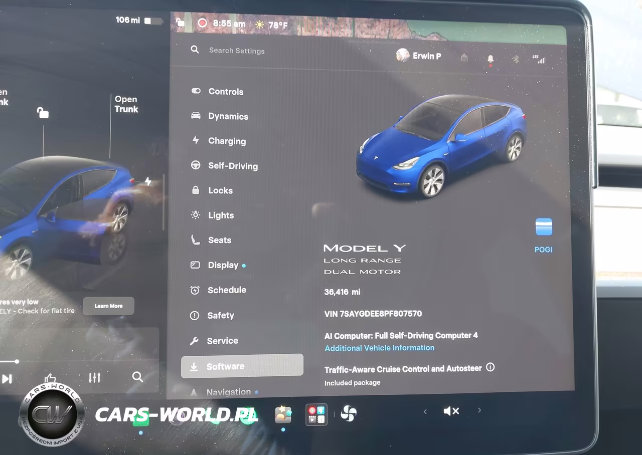 2023 Tesla Model Y Awd-Long Range Dual Motor All-Wheel Drive VIN:7SAYGDEE8PF807570 - 7