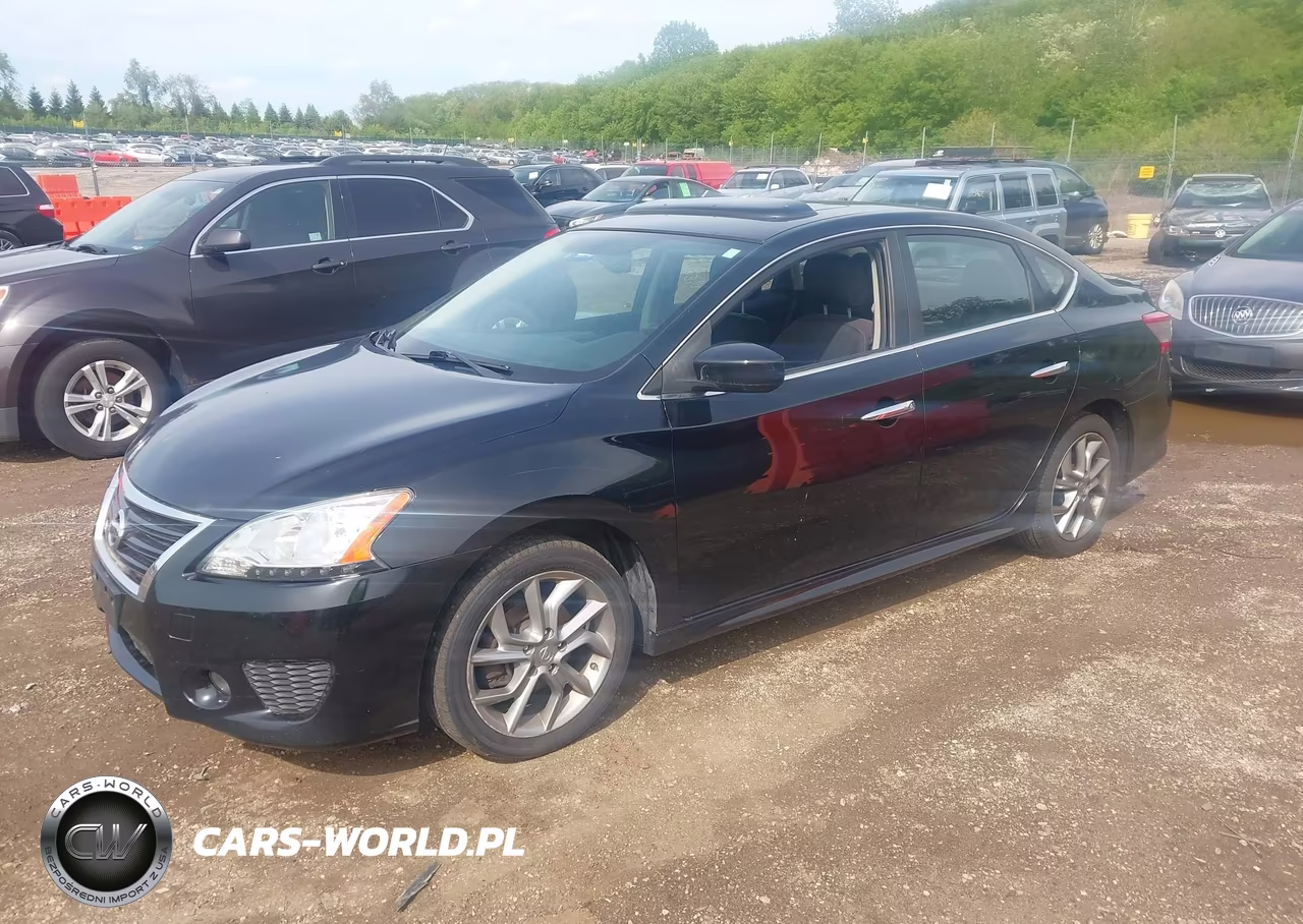 2013 Nissan Sentra Sr VIN:3N1AB7AP1DL745175 - 2