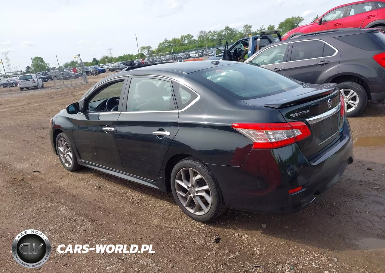 2013 Nissan Sentra Sr VIN:3N1AB7AP1DL745175 - 3