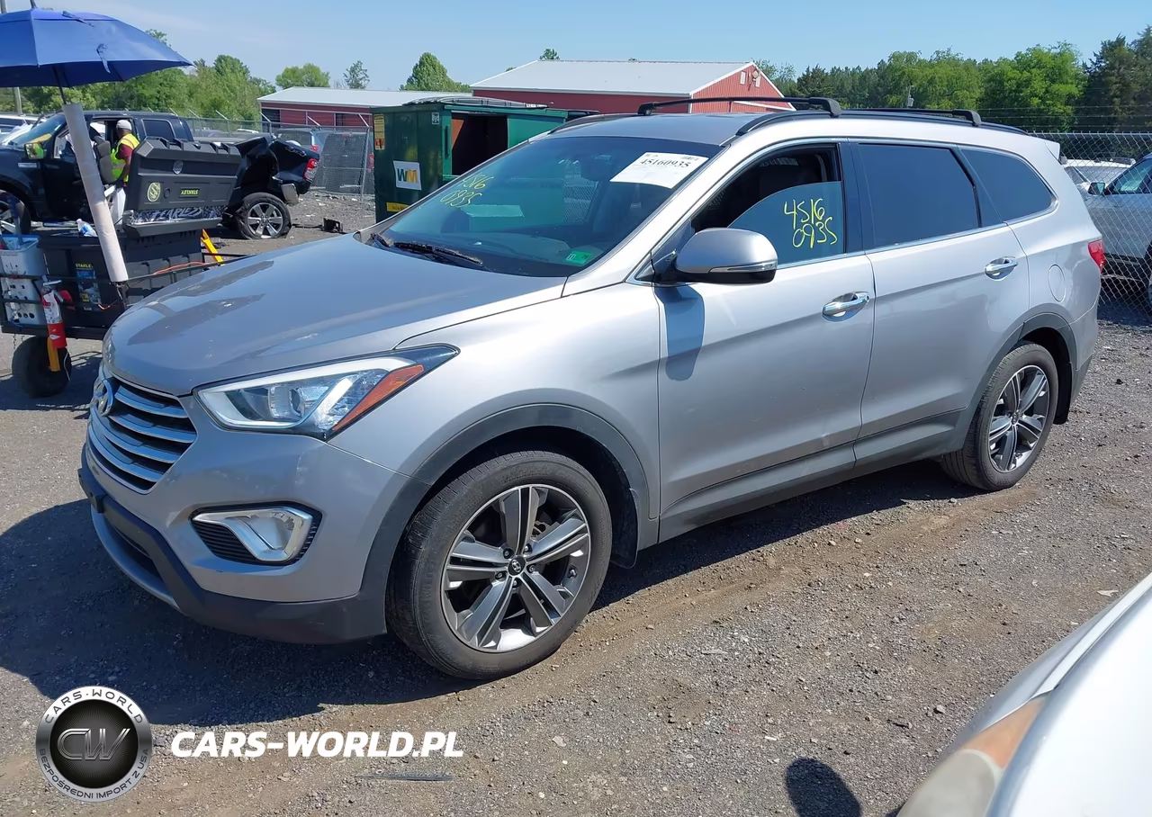 2016 Hyundai Santa Fe Se VIN:KM8SN4HF3GU155750 - 2