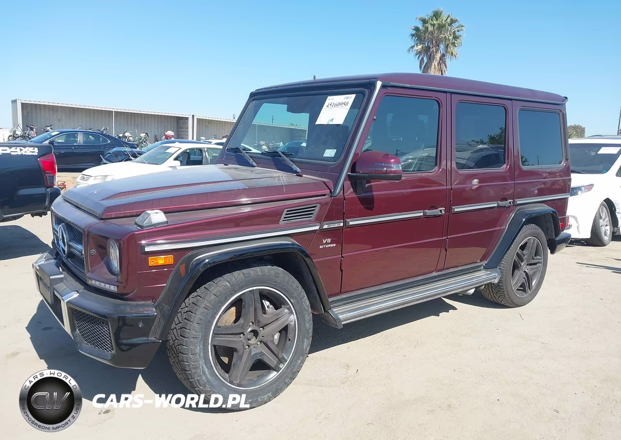 2015 Mercedes-Benz G 63 Amg VIN:WDCYC7DFXFX233671 - 2