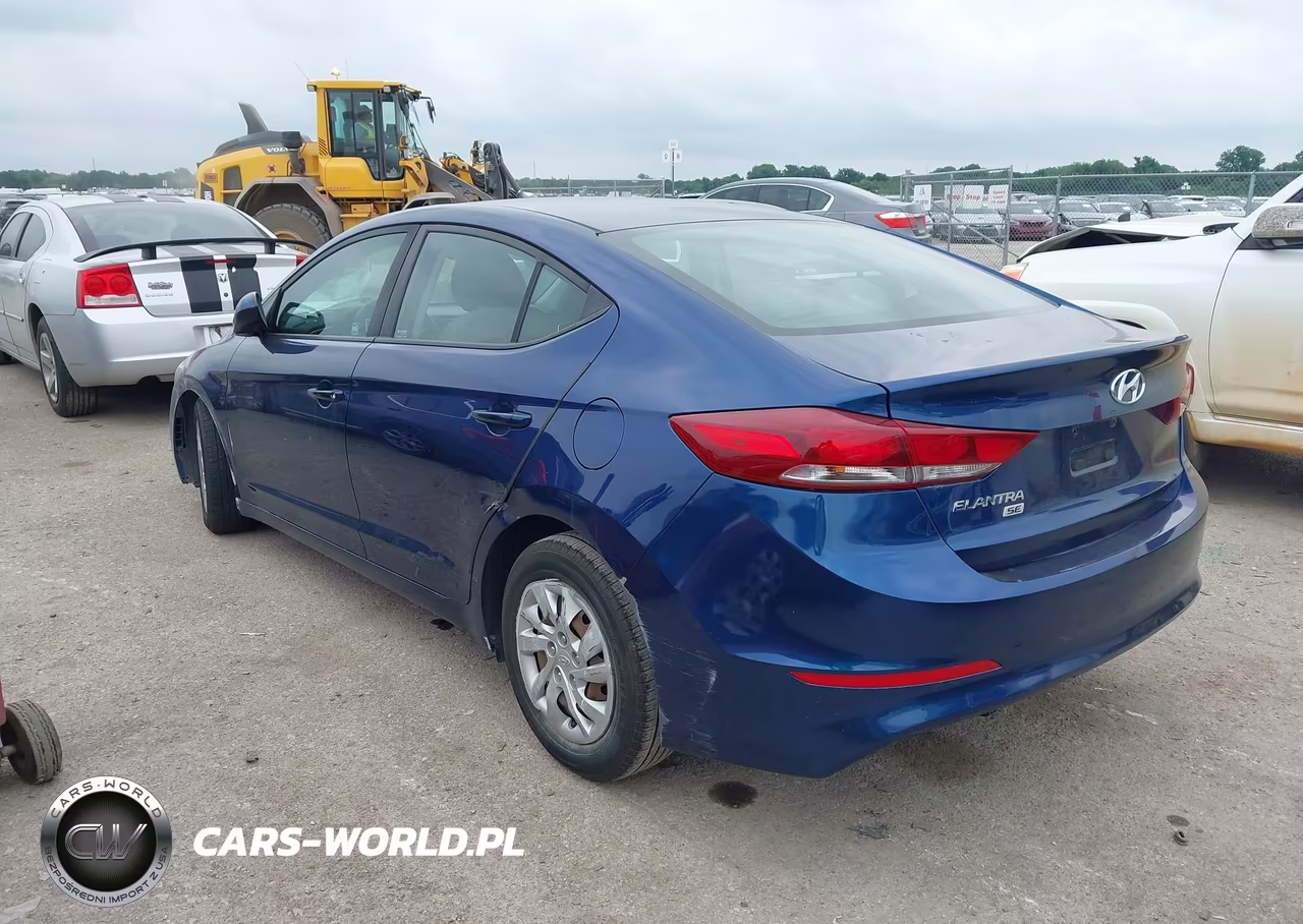 2018 Hyundai Elantra Se VIN:5NPD74LF0JH219730 - 3