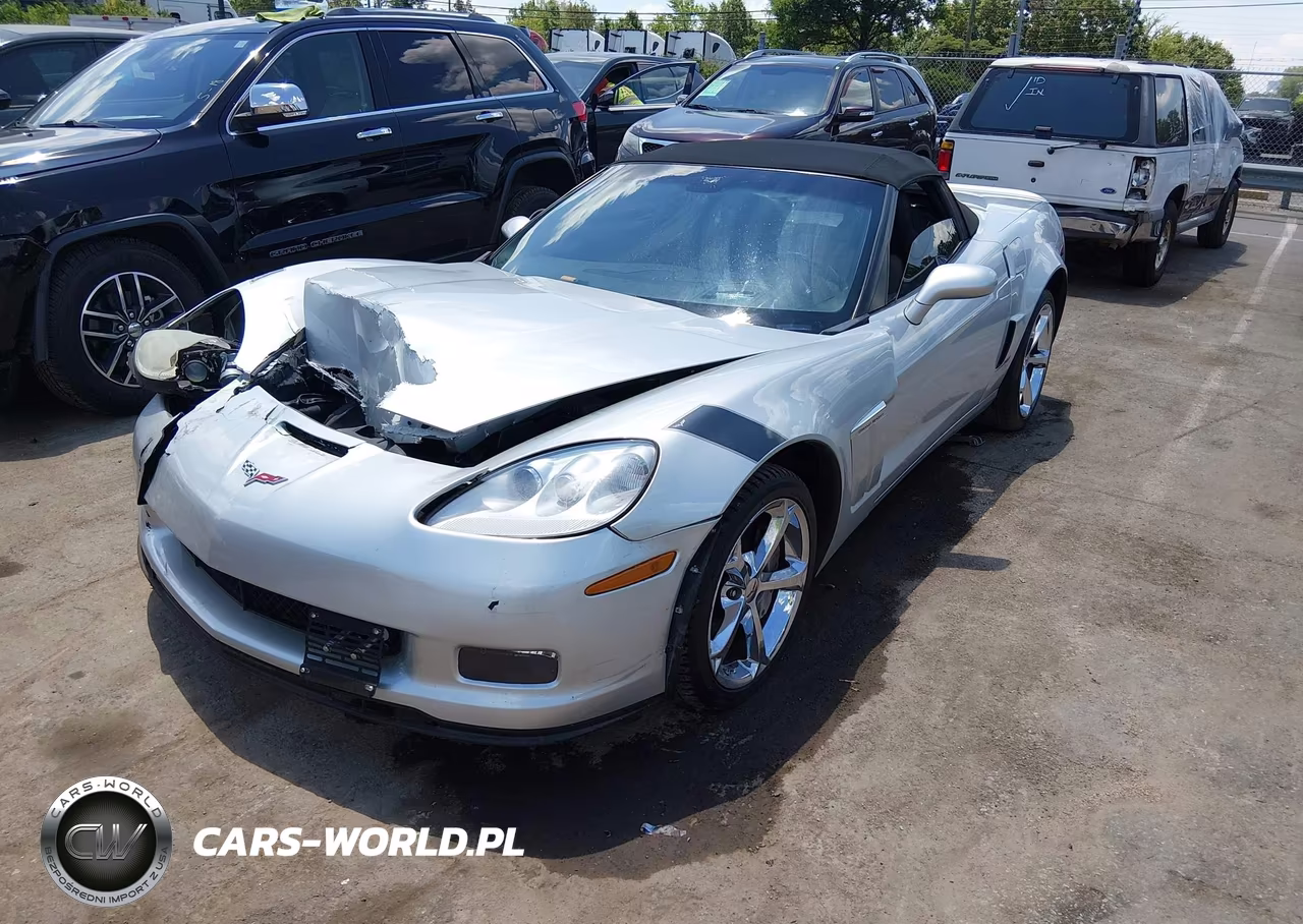 2010 Chevrolet Corvette Grand Sport VIN:1G1YW3DW8A5108042 - 2