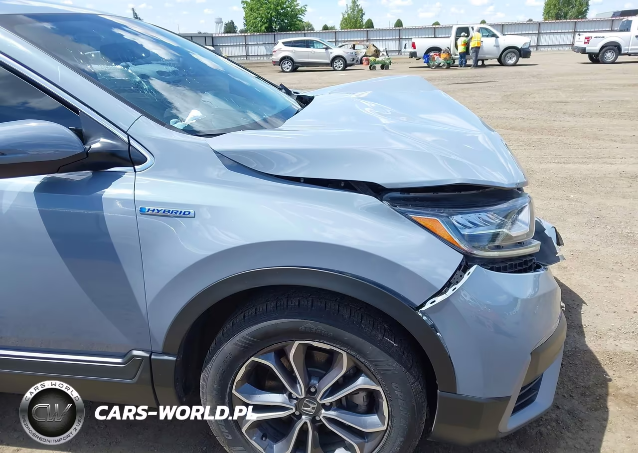 2022 Honda Cr-V Hybrid Ex-L VIN:5J6RT6H81NL005056 - 18