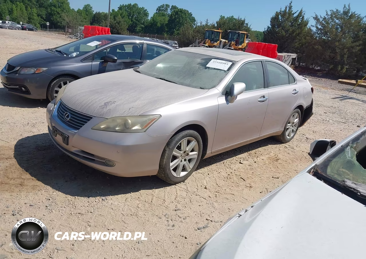 2008 Lexus Es 350 VIN:JTHBJ46G382256942 - 2