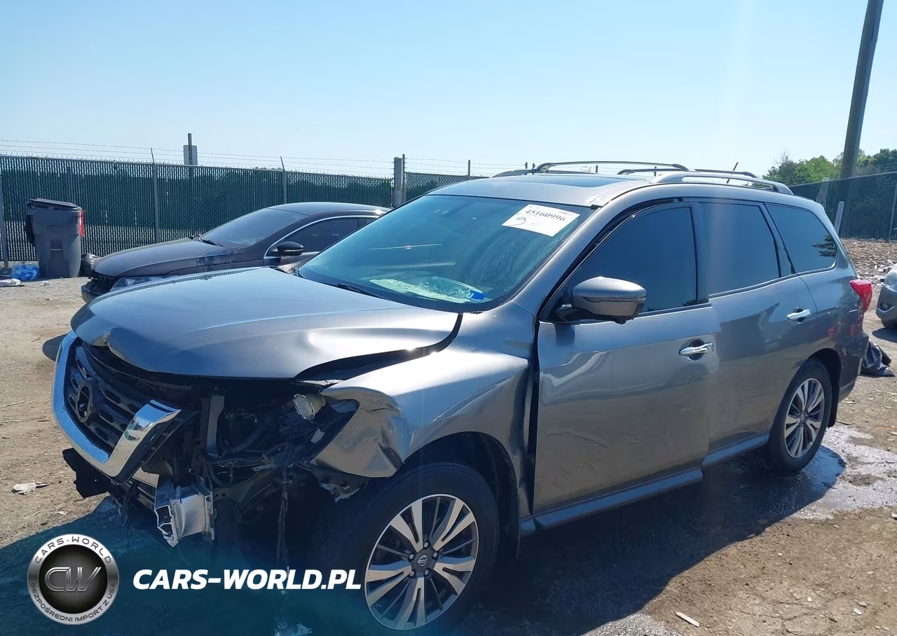 2017 Nissan Pathfinder Sl VIN:5N1DR2MM5HC645930 - 2
