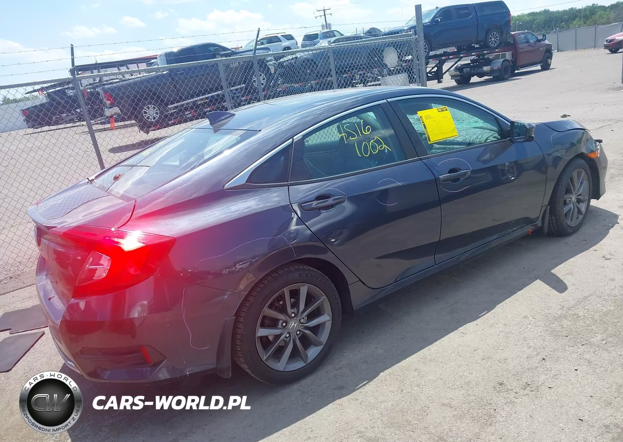 2019 Honda Civic Ex-L VIN:19XFC1F77KE007906 - 4