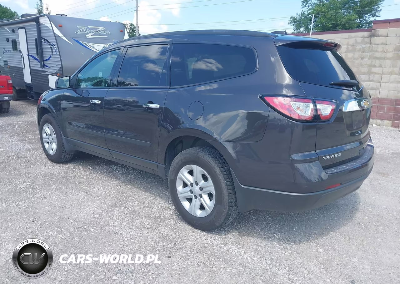 2017 Chevrolet Traverse Ls VIN:1GNKRFED2HJ255369 - 3
