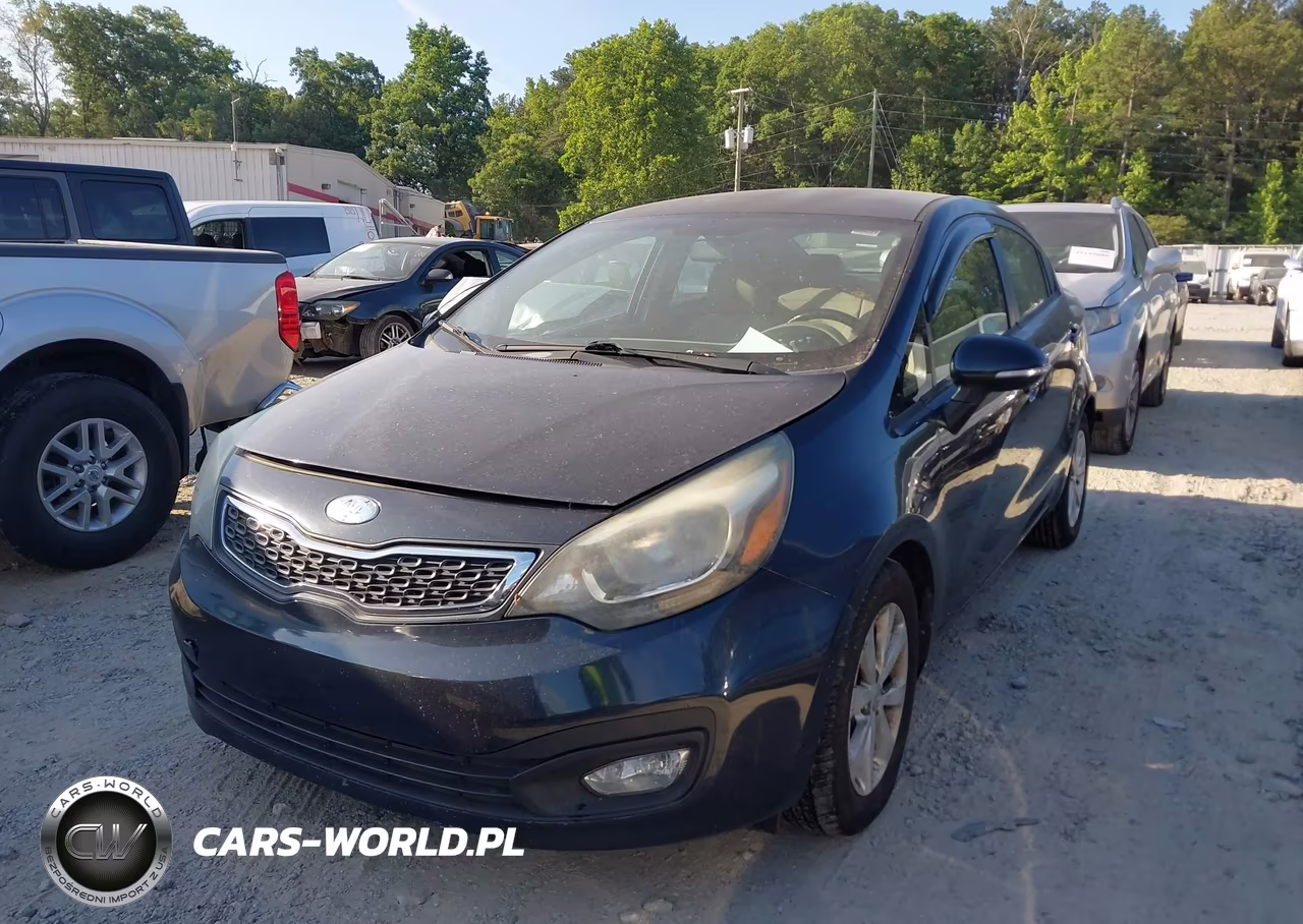 2014 Kia Rio Ex VIN:KNADN4A3XE6357240 - 2