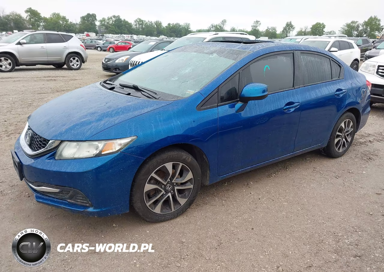 2013 Honda Civic Ex VIN:19XFB2F85DE251266 - 2
