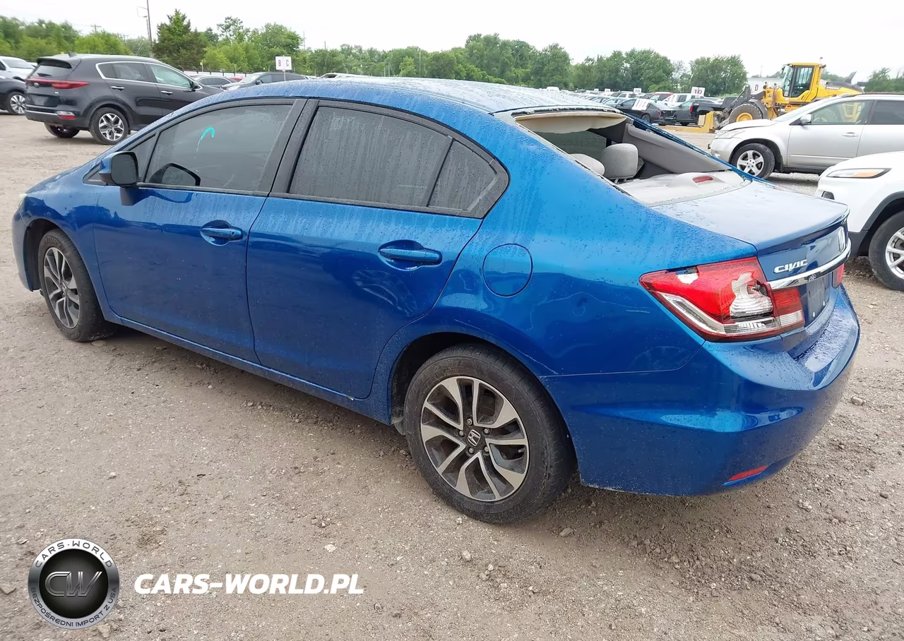 2013 Honda Civic Ex VIN:19XFB2F85DE251266 - 3