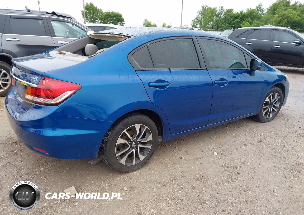 2013 Honda Civic Ex VIN:19XFB2F85DE251266 - 4