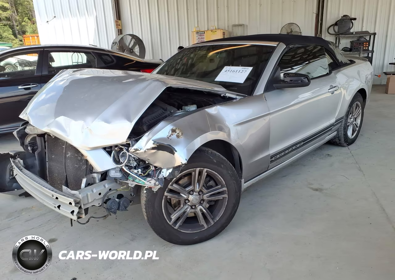 2013 Ford Mustang V6 VIN:1ZVBP8EM8D5242037 - 2