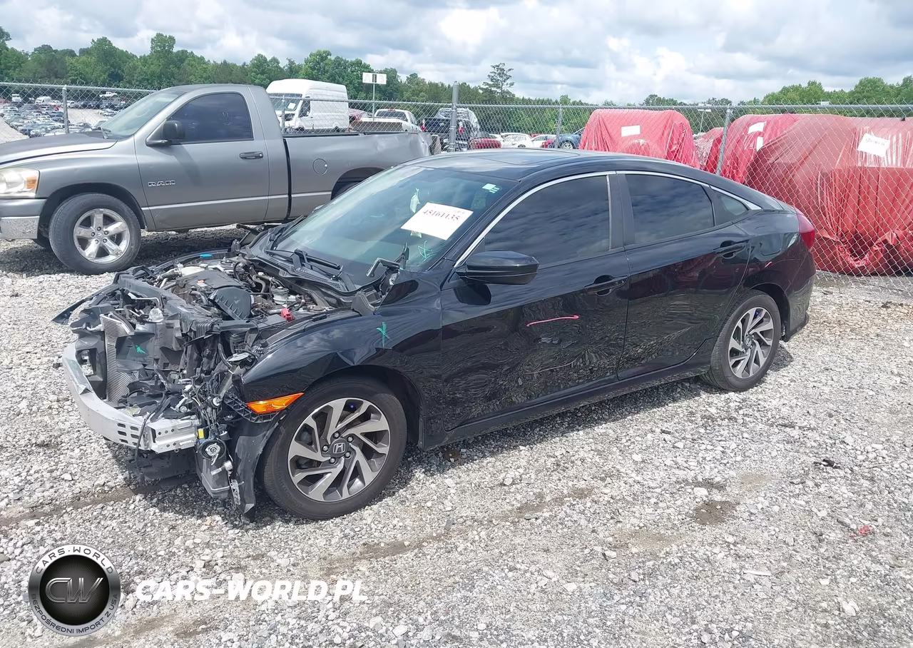 2016 Honda Civic Ex VIN:19XFC2F72GE098287 - 2