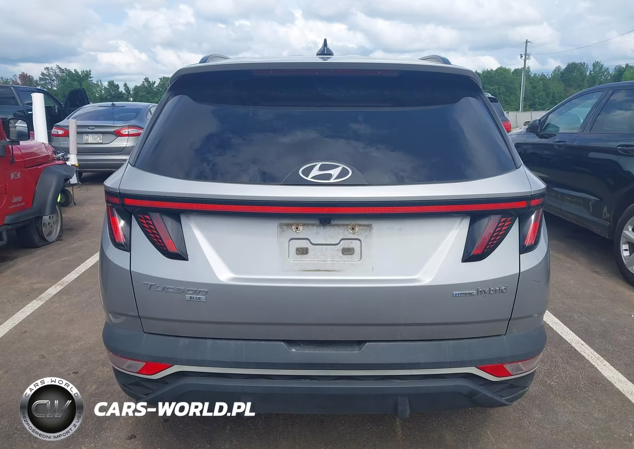 2022 Hyundai Tucson Hybrid Blue VIN:KM8JBCA19NU076674 - 16