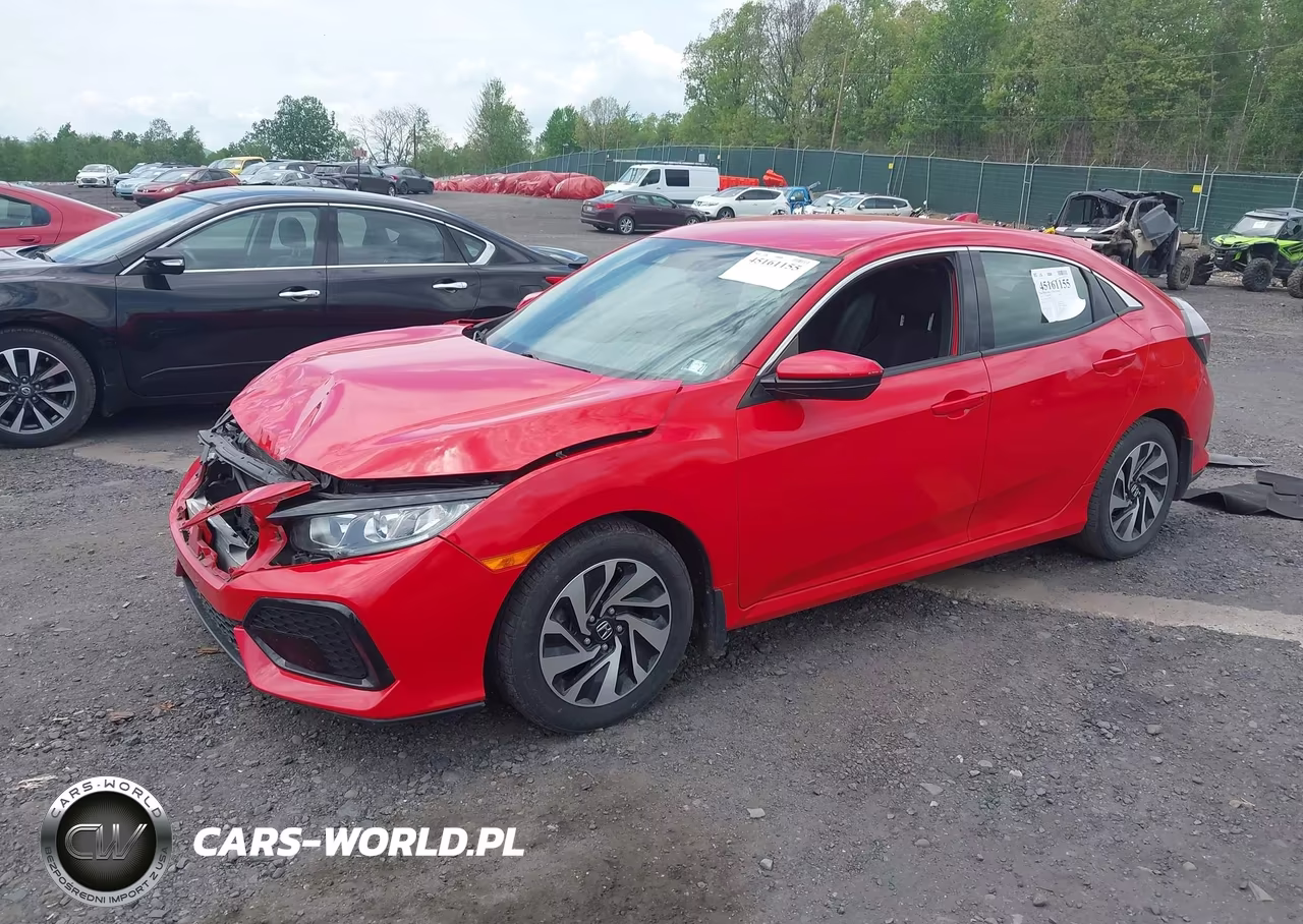 2019 Honda Civic Lx VIN:SHHFK7H38KU423066 - 2
