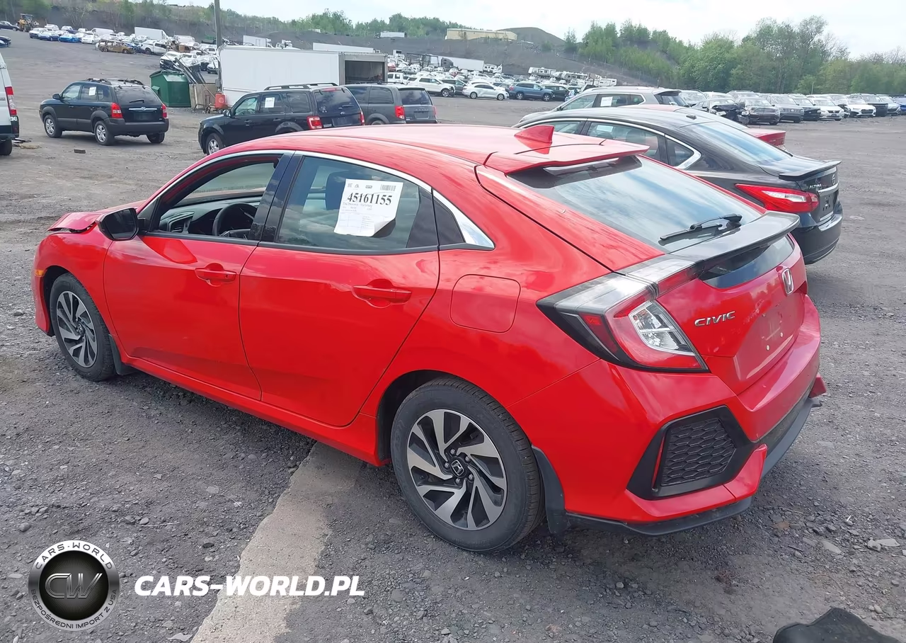 2019 Honda Civic Lx VIN:SHHFK7H38KU423066 - 3