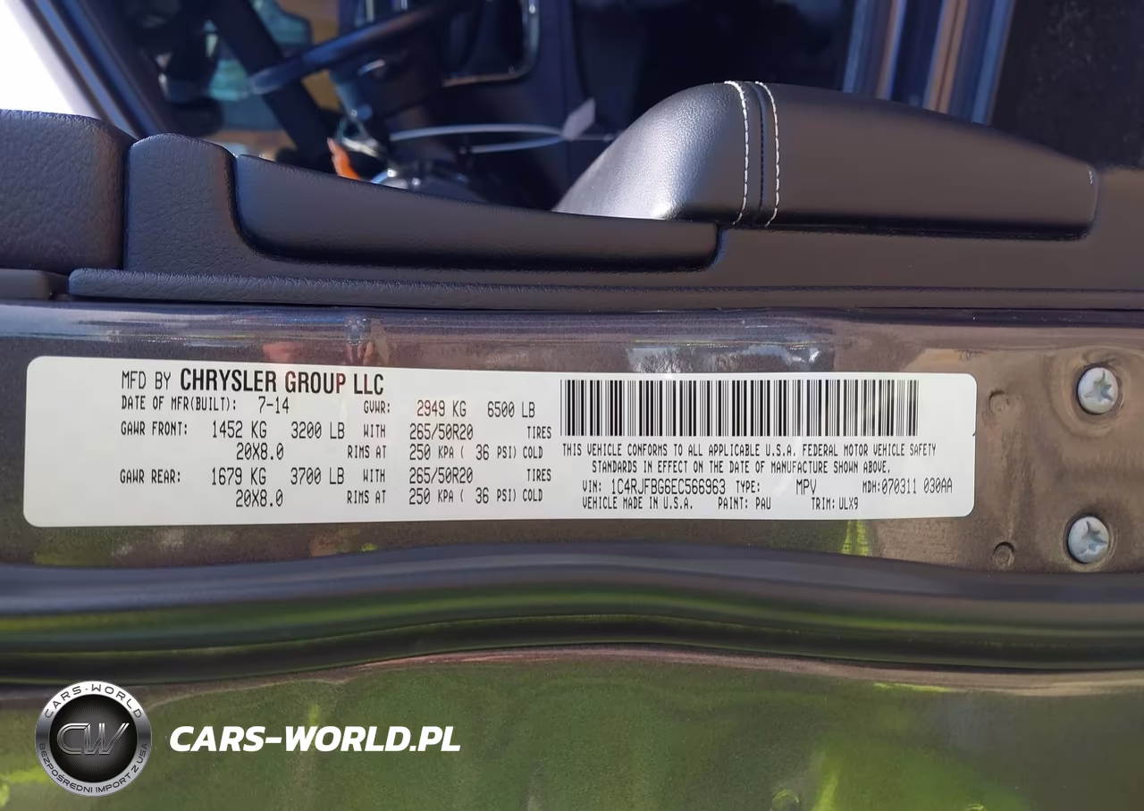 2014 Jeep Grand Cherokee Limited VIN:1C4RJFBG6EC566963 - 9