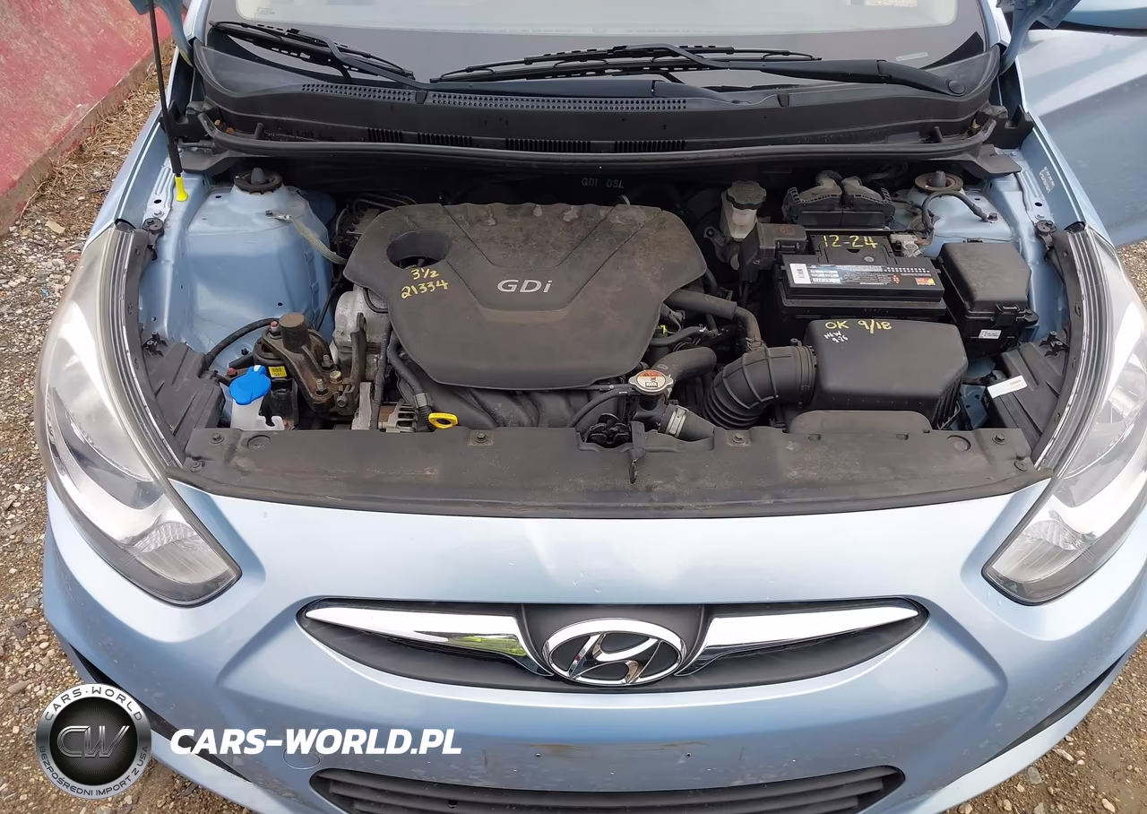 2014 Hyundai Accent Gls VIN:KMHCT4AE4EU733704 - 10