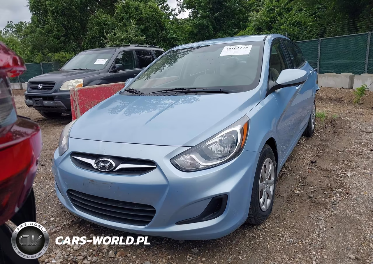 2014 Hyundai Accent Gls VIN:KMHCT4AE4EU733704 - 12