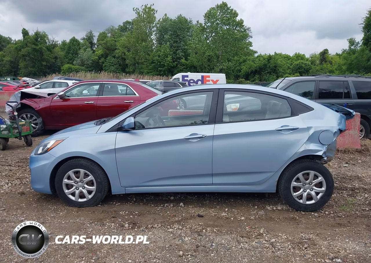 2014 Hyundai Accent Gls VIN:KMHCT4AE4EU733704 - 14