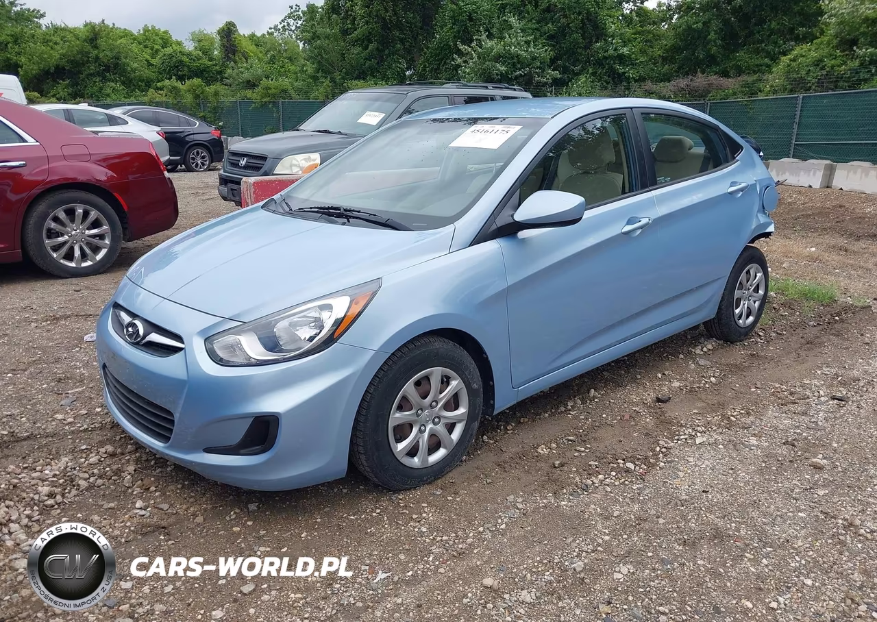 2014 Hyundai Accent Gls VIN:KMHCT4AE4EU733704 - 2