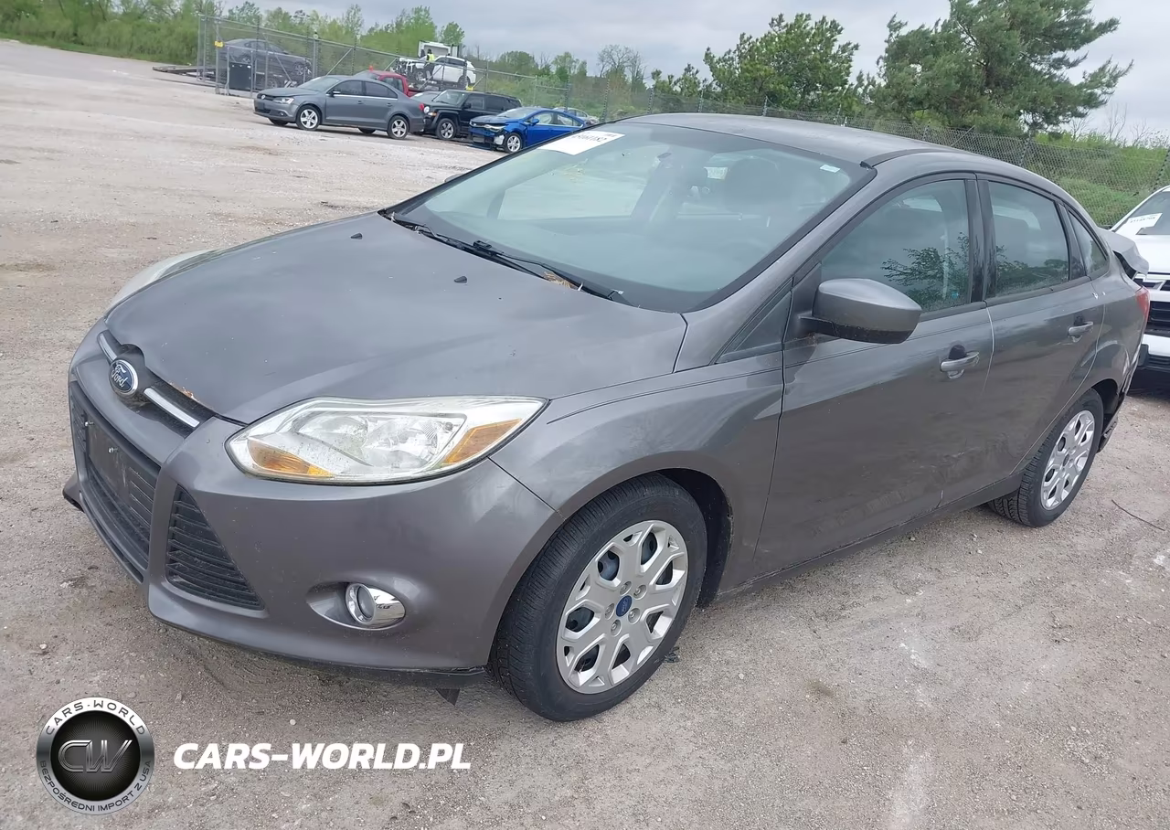 2012 Ford Focus Se VIN:1FAHP3F2XCL448568 - 2