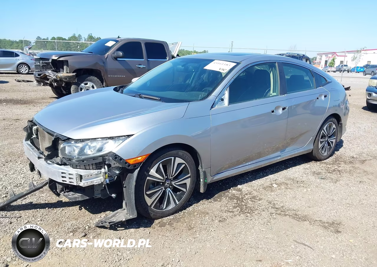 2018 Honda Civic Ex-L VIN:JHMFC1F7XJX043165 - 2