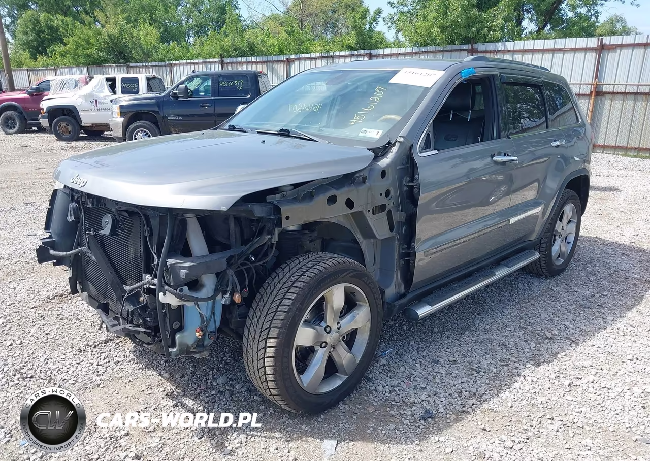 2013 Jeep Grand Cherokee Overland VIN:1C4RJFCG4DC525082 - 2