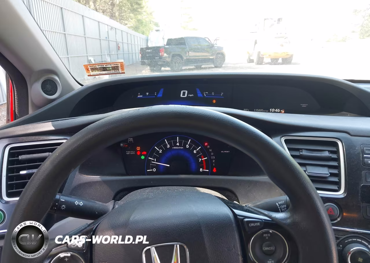 2013 Honda Civic Lx VIN:2HGFG3B58DH513659 - 7