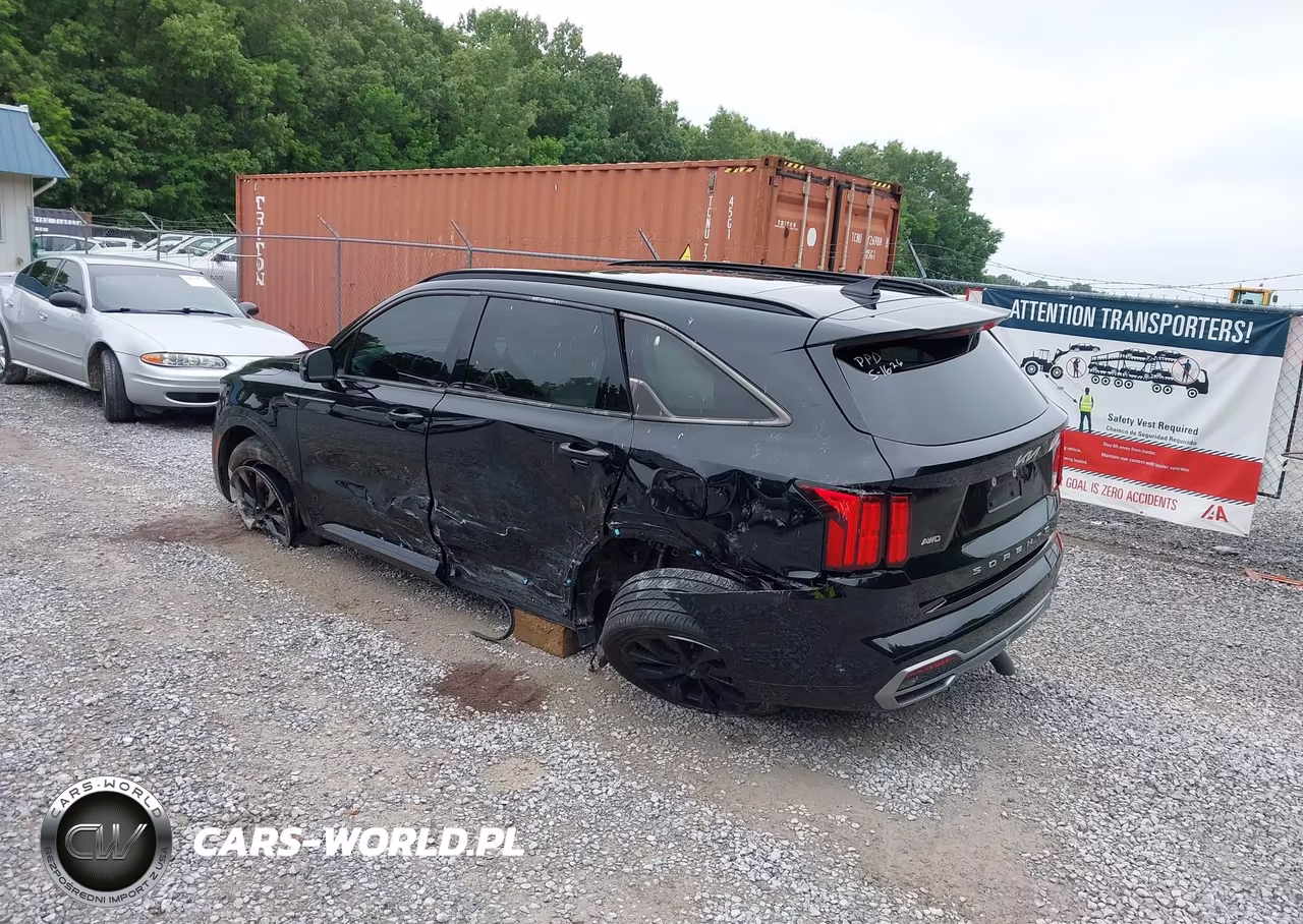 2022 Kia Sorento Sx VIN:5XYRKDLF6NG137843 - 3