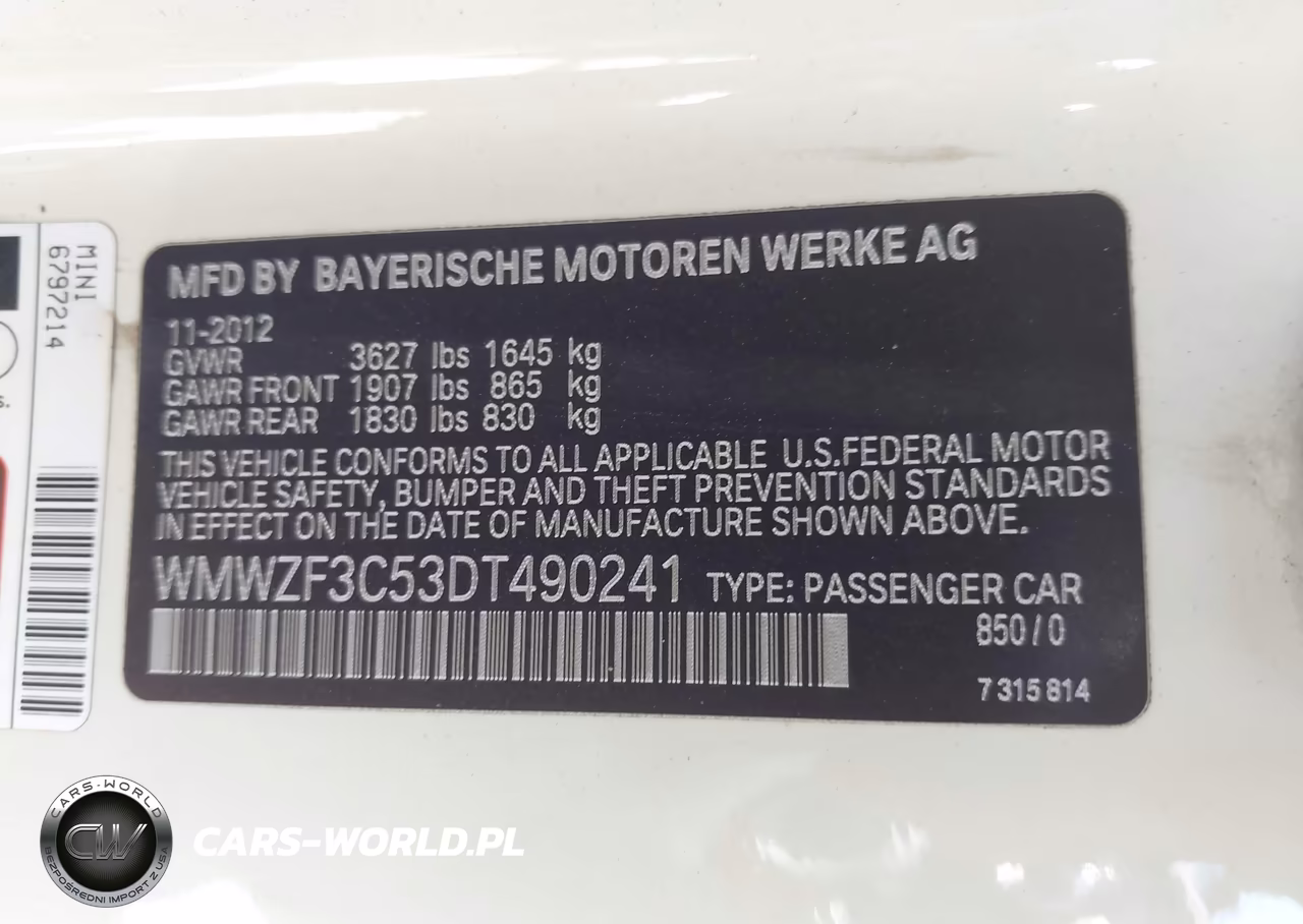 2013 Mini Clubman Cooper VIN:WMWZF3C53DT490241 - 9