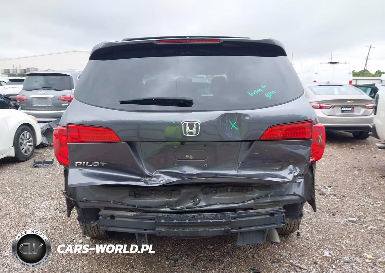 2017 Honda Pilot Ex-L VIN:5FNYF5H55HB020191 - 17