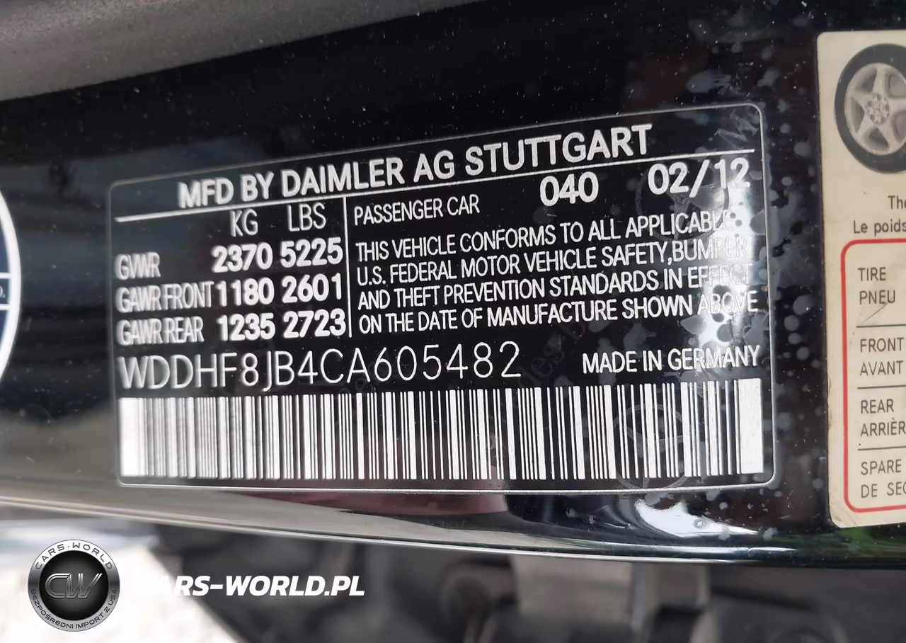2012 Mercedes-Benz E 350 4Matic VIN:WDDHF8JB4CA605482 - 9