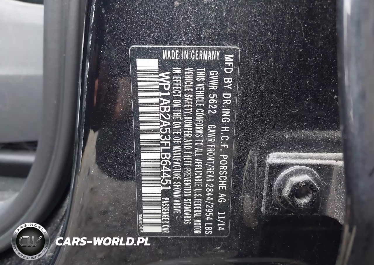 2015 Porsche Macan S VIN:WP1AB2A53FLB64451 - 9
